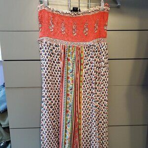 Angie Strapless Maxi Dress  Size Small